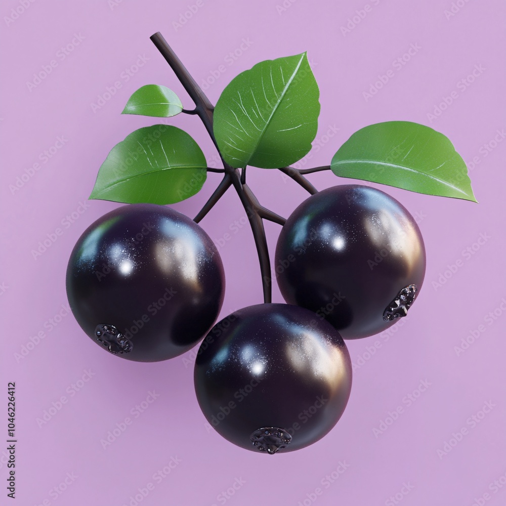 Jabuticaba Fruit Cluster Jabuticaba Fruit Cluster
