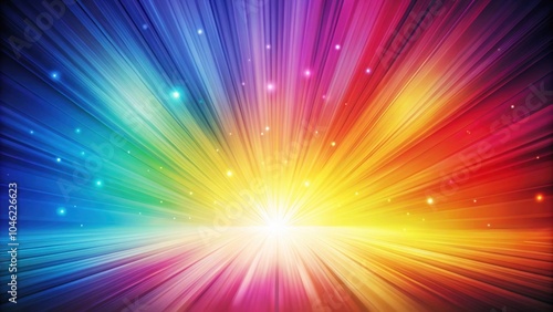 Vibrant and colorful abstract background with beautiful gradient hues, bright, lively, vivid, multicolored, design