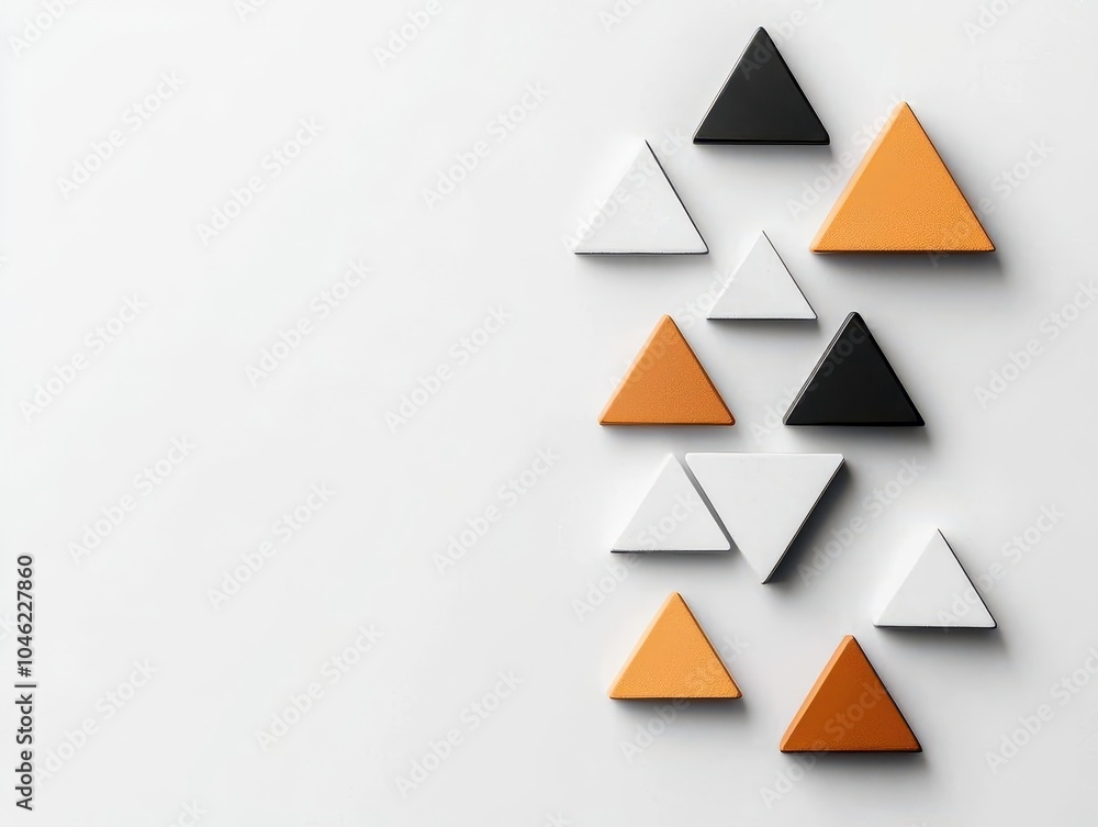 Minimalistic design with only squares and triangles in muted tones, basic shapes, soft minimalism Minimalistic design with only squares and triangles in muted tones, basic shapes, soft minimalism