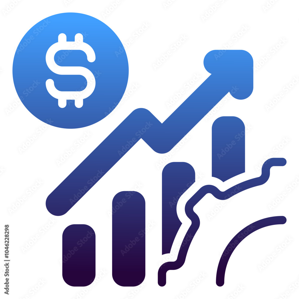Sink icon, gradient icon style Sink icon, gradient icon style