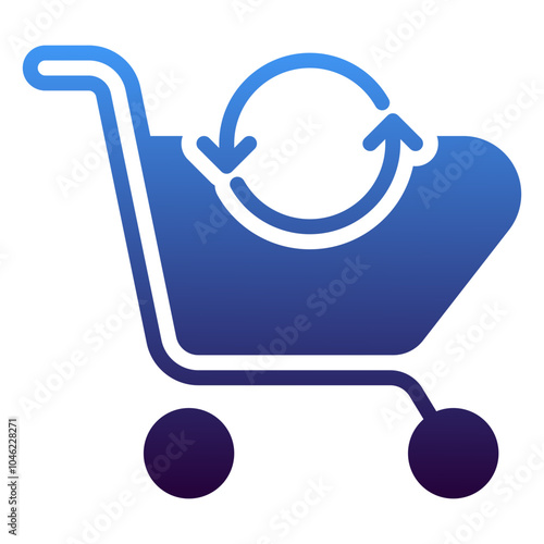 Spray icon, gradient icon style