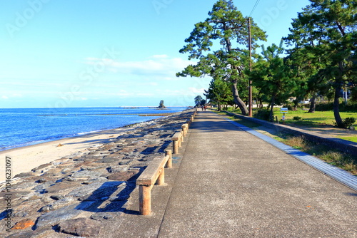 Amaharashi Beach, Toyama Prefecture, Japan photo