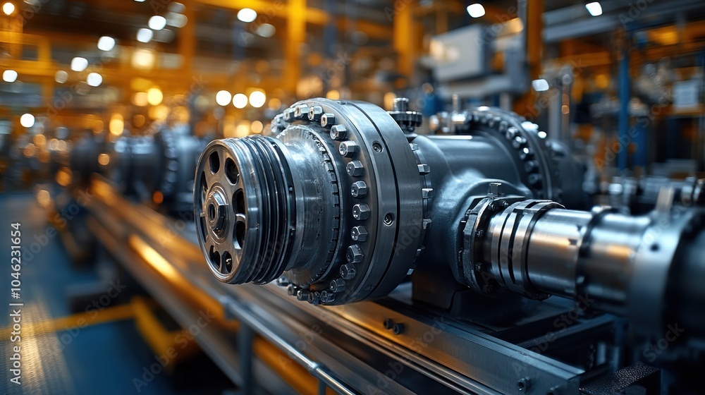 Industrial machinery showcasing advanced engineering and precision. Industrial machinery showcasing advanced engineering and precision.