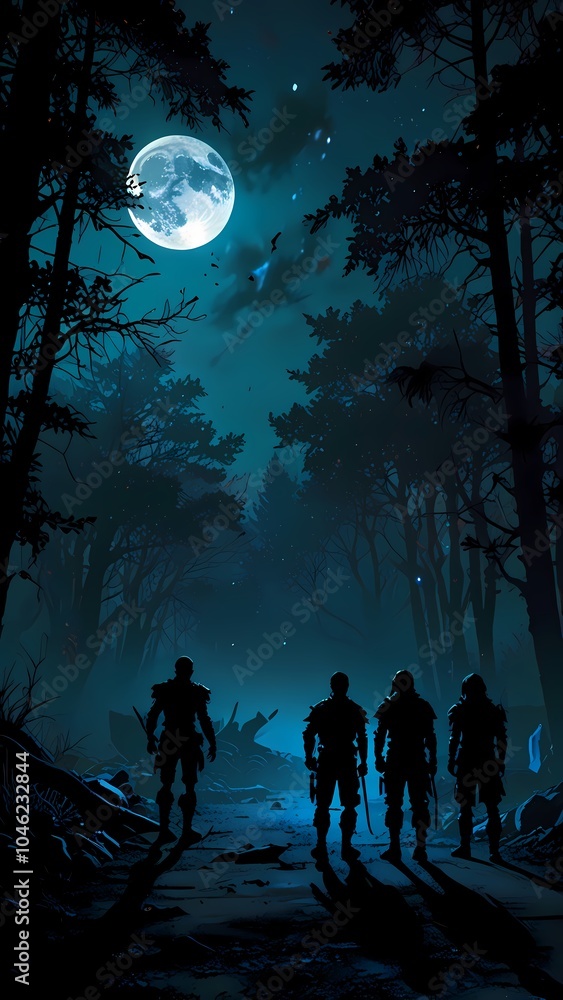 halloween background with moon halloween background with moon