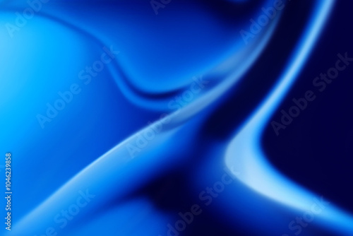 Swirling teal and blue abstract background with fluid, organic shapes