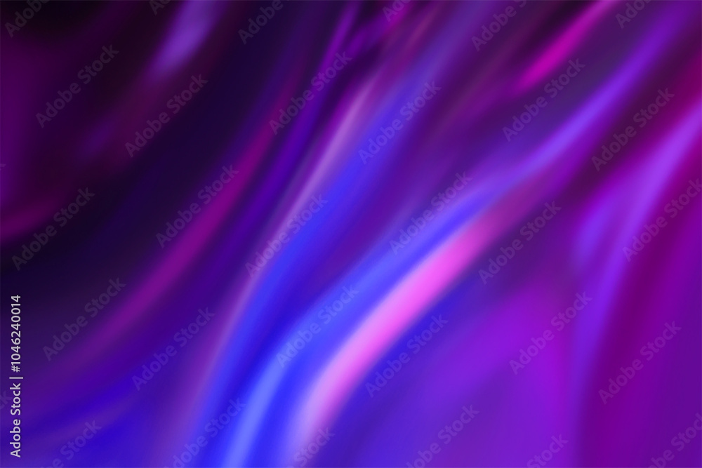 Fototapeta premium Swirling teal and purple abstract background with fluid, organic shapes