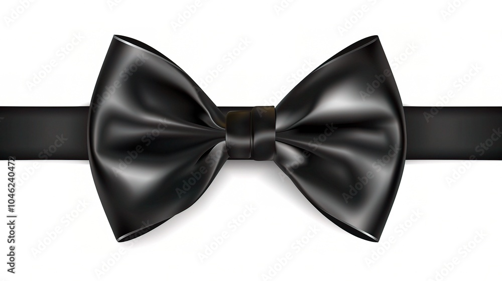 Bow Tie on Transparent Background - a stylish and elegant visual. The bow tie on a transparent background creates a refined and fashionable scene Bow Tie on Transparent Background - a stylish and elegant visual. The bow tie on a transparent background creates a refined and fashionable scene