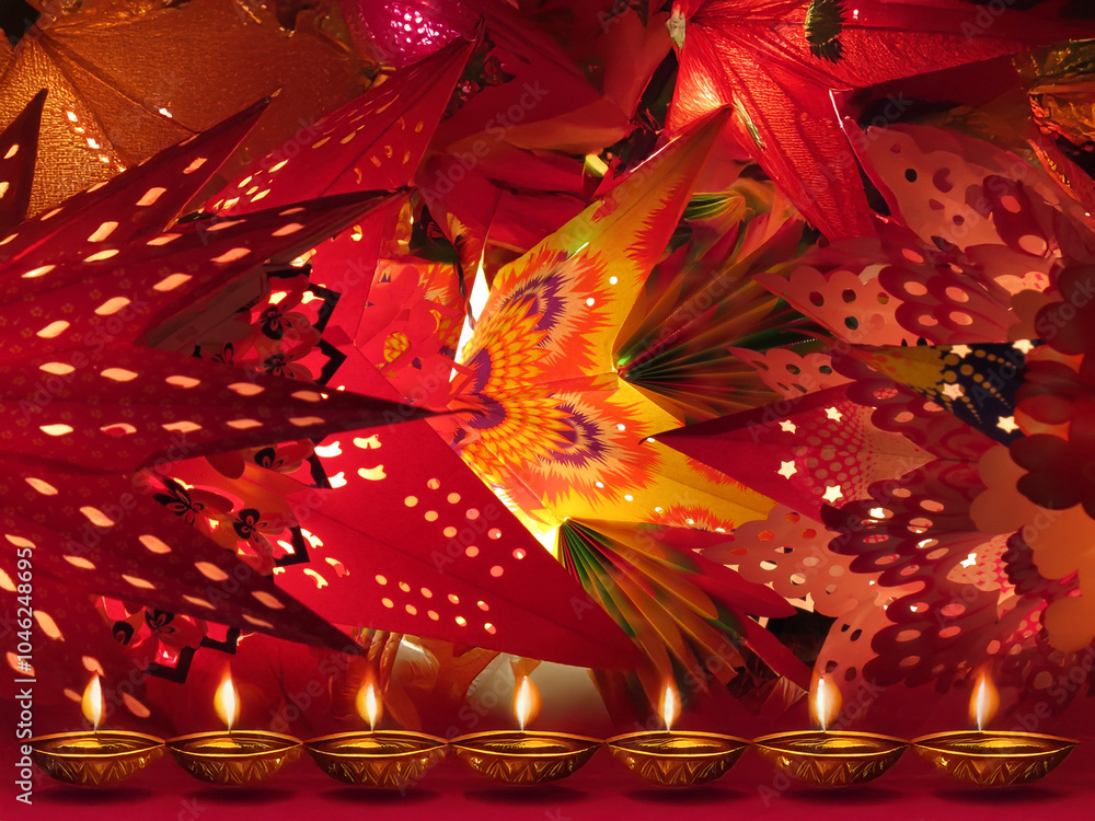 Diwali Lanterns and Lamps