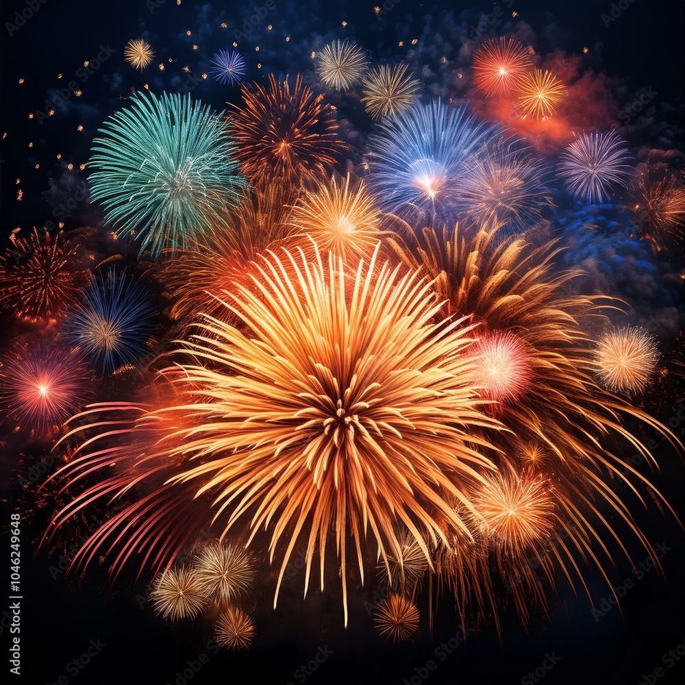 Fireworks Background Fireworks Background