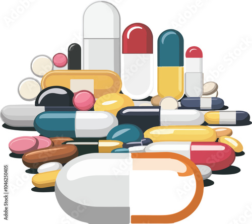 Pharmaceutical Medicine with Pills