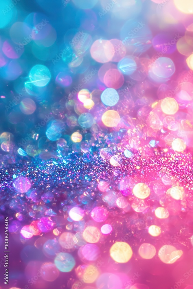 Iridescent Holographic Background with Shifting Colors Iridescent Holographic Background with Shifting Colors