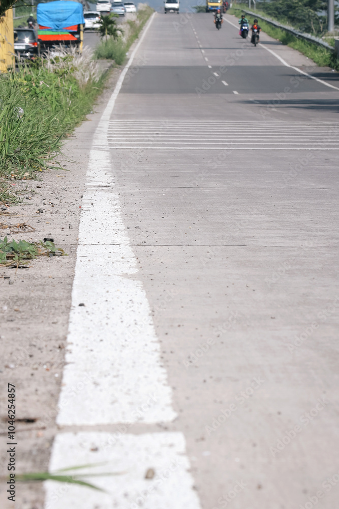 Toll With Winding Roads in Indonesia Toll With Winding Roads in Indonesia