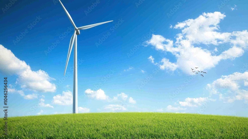 Exploring the future of renewable energy a dynamic wind farm on rolling hills for sustainable development Exploring the future of renewable energy a dynamic wind farm on rolling hills for sustainable development