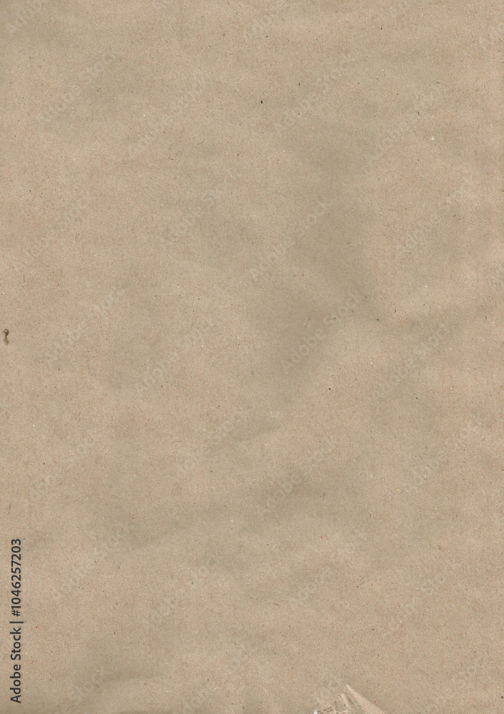 Naklejka premium realistic wrinkled brown paper texture high definition HD background wallpaper 