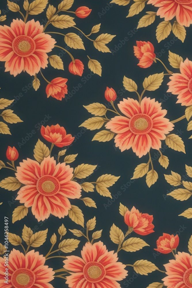 flowers pattern wallpaper flowers pattern wallpaper