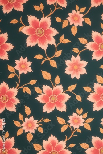 flowers pattern wallpaper