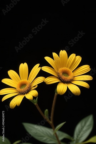 yellow daisy flower