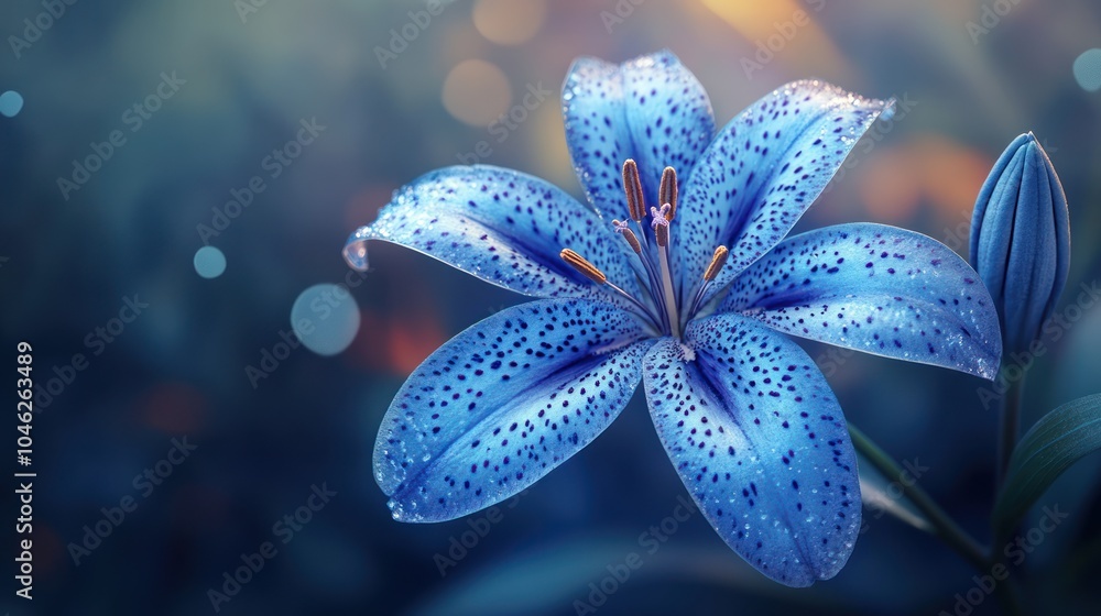 Blue Lily Bloom Blue Lily Bloom