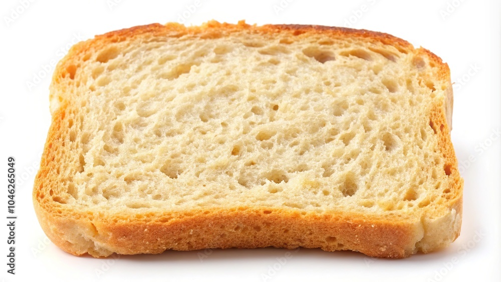 dried crispy crumbs of white bread isolated on white Close-Up dried crispy crumbs of white bread isolated on white Close-Up