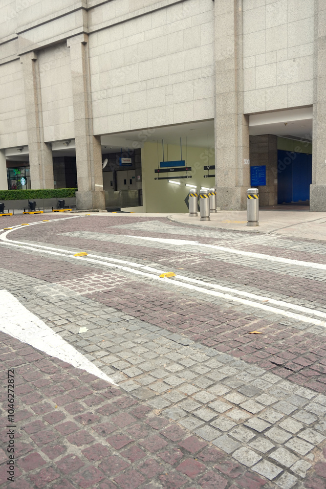 Modern Building Underground Parking Lot Exit
Modern Building Underground Parking Lot Exit