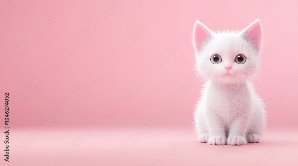 Moe Moment: 3D Kitten in a Pure Wonderland Moe Moment: 3D Kitten in a Pure Wonderland