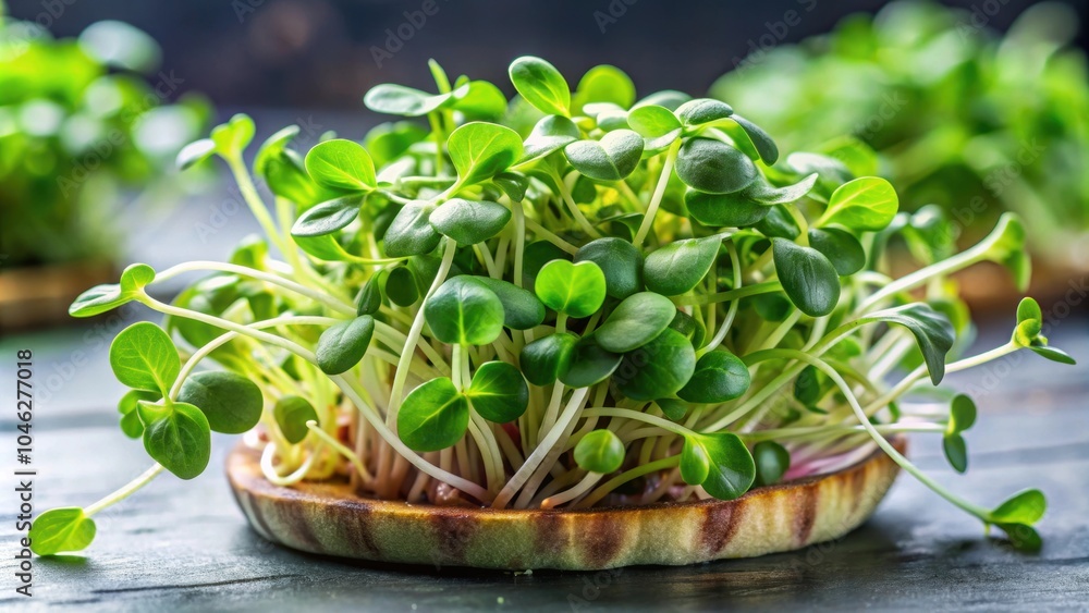 Fresh Watercress salad macro view with growing sprouts, micro greens, healthy vegan food, watercress, salad, macro, sprouts Fresh Watercress salad macro view with growing sprouts, micro greens, healthy vegan food, watercress, salad, macro, sprouts