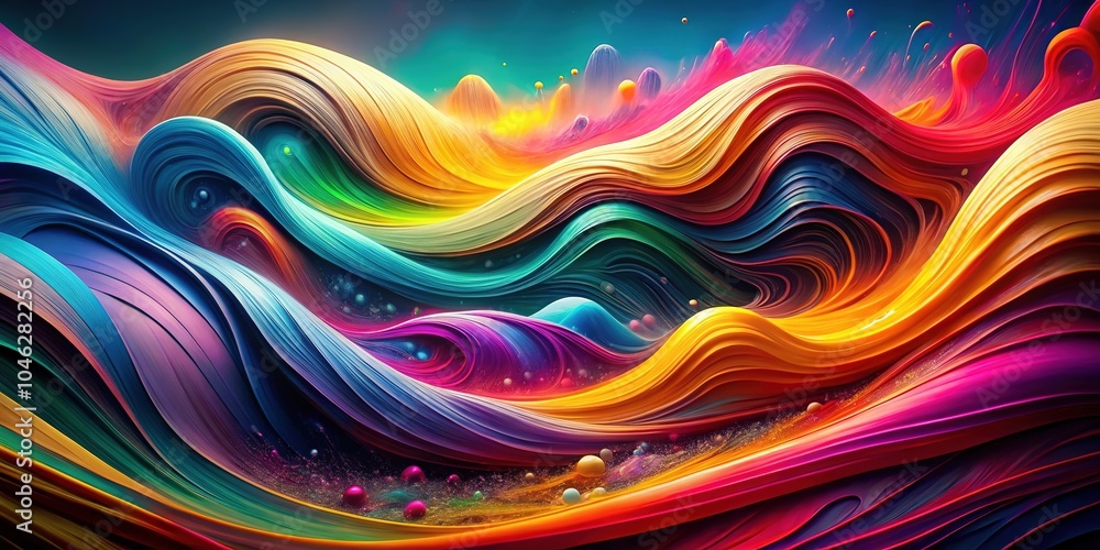 Lively digital background showcasing colorful waves and flowing shapes, designed for creative endeavors. An excellent choice to enhance the visual appeal of projects. Lively digital background showcasing colorful waves and flowing shapes, designed for creative endeavors. An excellent choice to enhance the visual appeal of projects.