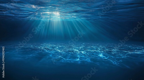 A Captivating Oceanic Scene Embracing Light and Water