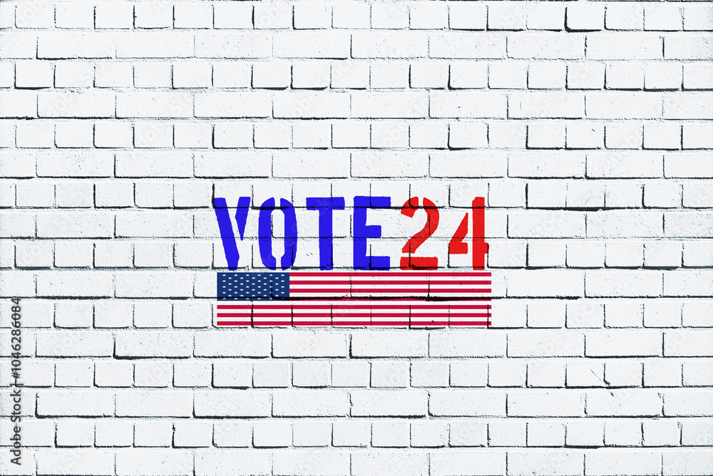 Fototapeta premium Presidential elections 2024 in the United States of America