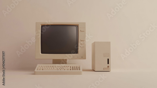 Old Computer Setup photo