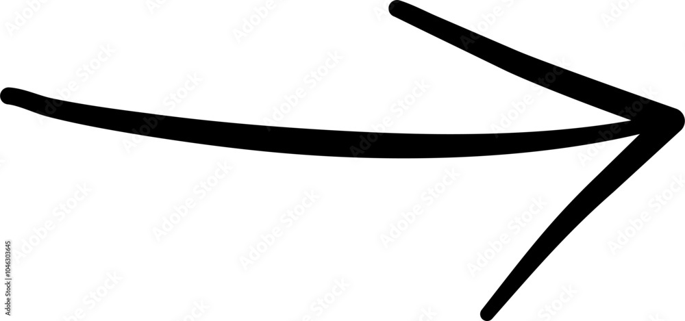 Simple Curved Arrow Vector Illustration – Bold Black Directional Arrow in Minimalist Style for Presentations, Infographics, and Design Elements Simple Curved Arrow Vector Illustration – Bold Black Directional Arrow in Minimalist Style for Presentations, Infographics, and Design Elements