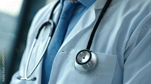 Obraz na płótnie Primary care doctors in the United Kingdom offering preventive and routine health services for community well-being. w salonie