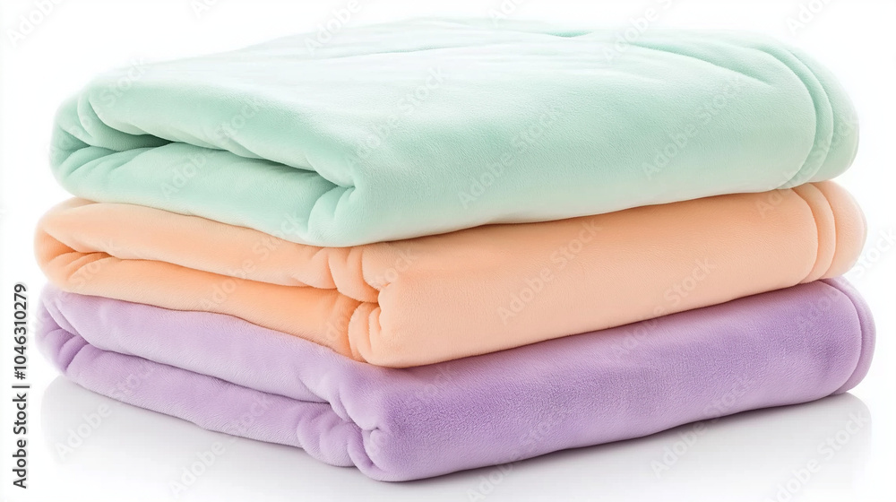 Layered Warmth Plush Pastel Blankets Ready for Cozy Days Layered Warmth Plush Pastel Blankets Ready for Cozy Days