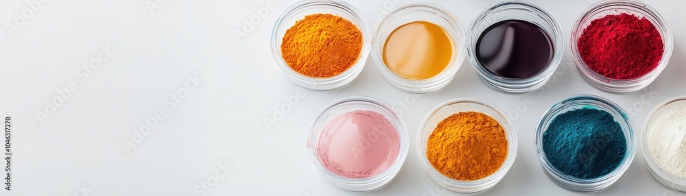 Gel matrix containing edible pigments, separation of colors, food analysis Gel matrix containing edible pigments, separation of colors, food analysis