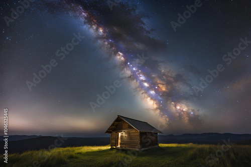 Milky way backgrounds outdoors nature