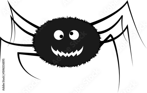 Cute Spider With Long Legs