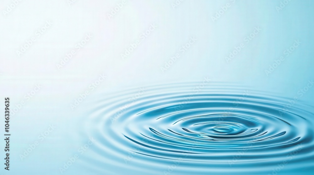 Abstract closeup of water ripples in a bright, clean setting, symbolizing purity and calm, water ripple closeup, calm and pure Abstract closeup of water ripples in a bright, clean setting, symbolizing purity and calm, water ripple closeup, calm and pure