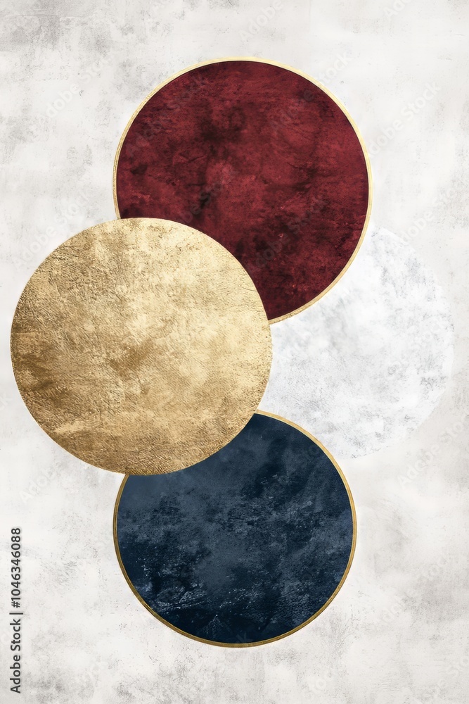 Minimalist Japandi Art with Geometric Shapes on White Background for Home Decor Inspiration Generative AI Minimalist Japandi Art with Geometric Shapes on White Background for Home Decor Inspiration Generative AI