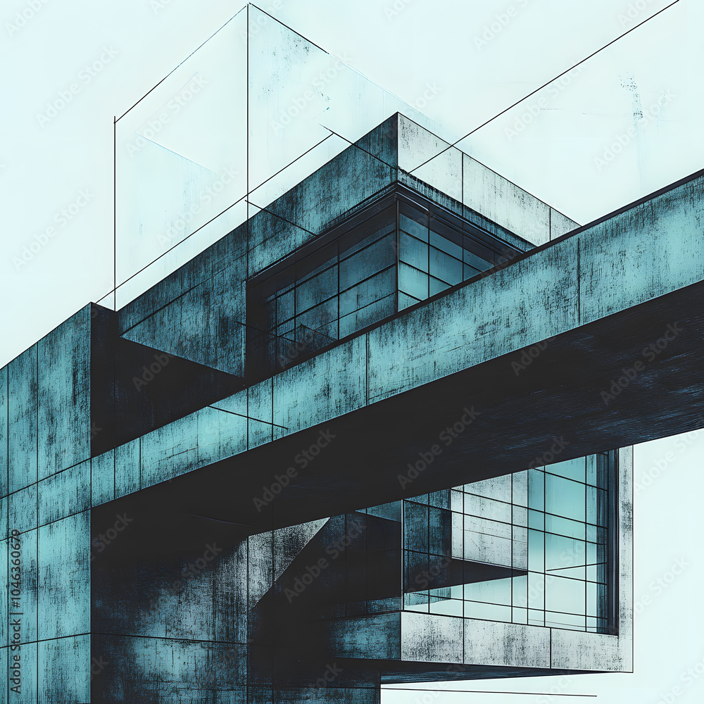 Fototapeta premium Construction Scenes Featuring Architects, Engineers, and Workers in Various Atmospheric Settings