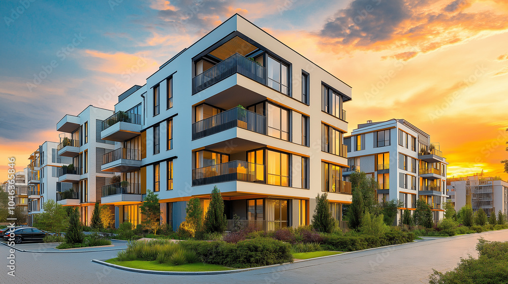 The project of low-rise residential complexes with large and spacious apartments The project of low-rise residential complexes with large and spacious apartments