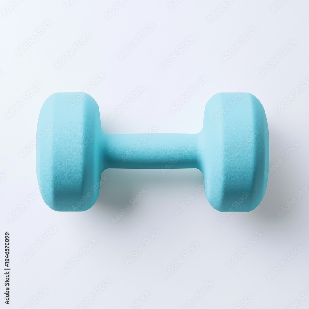 Teal Dumbbell with Ergonomic Rubber Grip, Soft Finish, and Compact Design, Lightweight for Home Fitness and Gym Workouts, on White Background
Teal Dumbbell with Ergonomic Rubber Grip, Soft Finish, and Compact Design, Lightweight for Home Fitness and Gym Workouts, on White Background