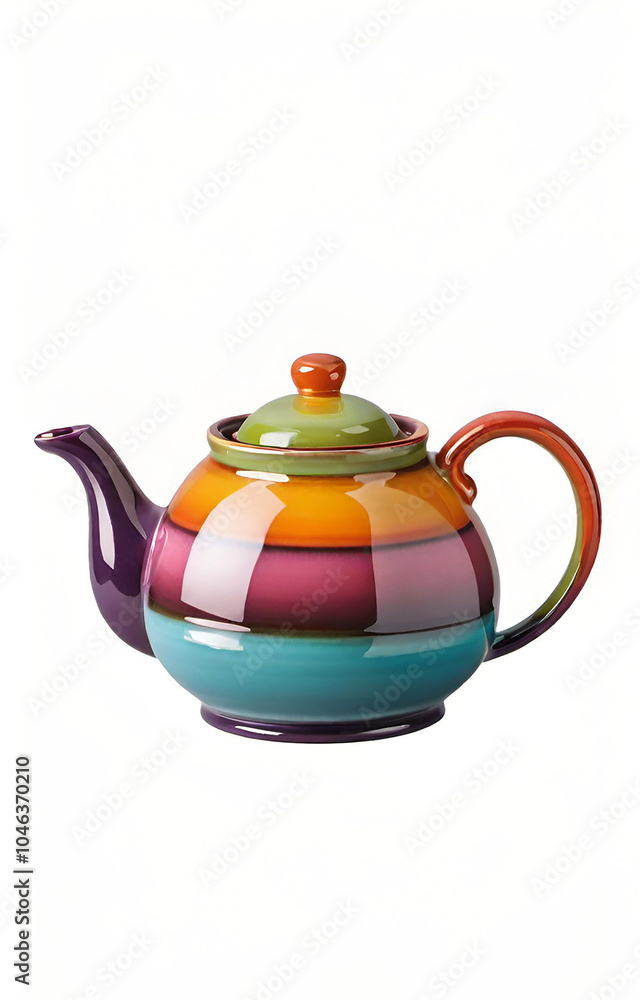 Obraz premium teapot isolated on white background