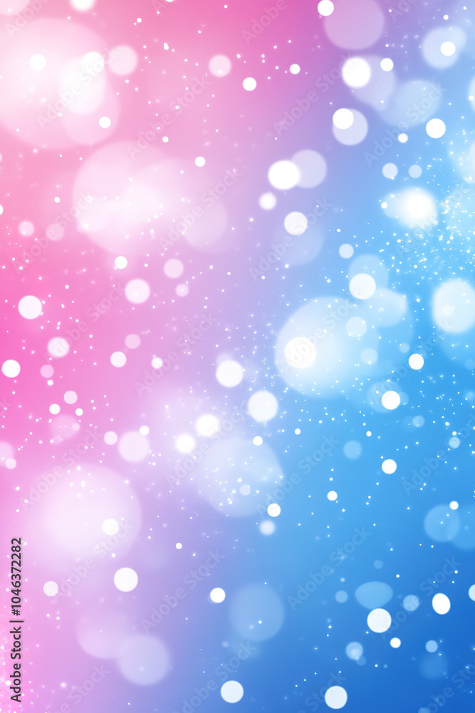 Obraz premium Blue pink gradient diffuse style background illustration