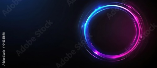 Neon Circle Light