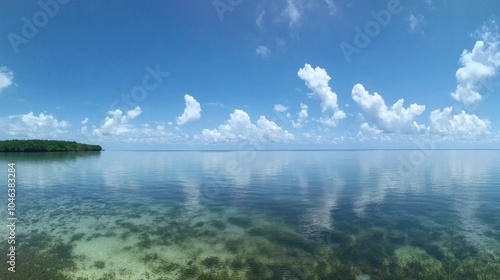 Azure Horizon: Sky Meets Sea in High-Definition