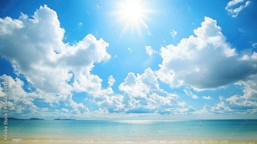 Azure Horizon: Sky Meets Sea in High-Definition Azure Horizon: Sky Meets Sea in High-Definition