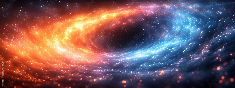 Glowing big data on a colorful background. 3d illustration design Glowing big data on a colorful background. 3d illustration design