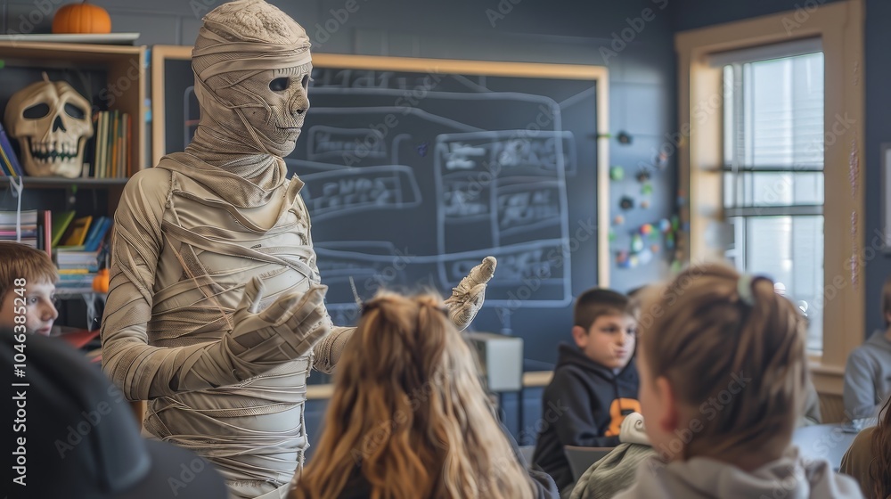 Mummy Costume Halloween Party Classroom Fun Mummy Costume Halloween Party Classroom Fun