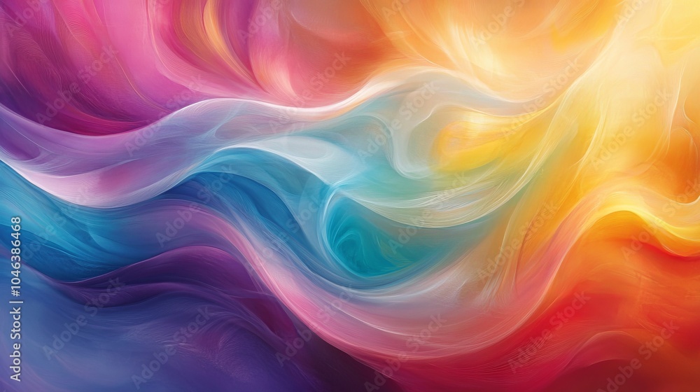 2410 45.A lively abstract background with a burst of vivid, rainbow-like colors flowing in organic forms. The smooth transitions between hues and the dynamic shapes evoke the beauty of nature, 2410 45.A lively abstract background with a burst of vivid, rainbow-like colors flowing in organic forms. The smooth transitions between hues and the dynamic shapes evoke the beauty of nature,