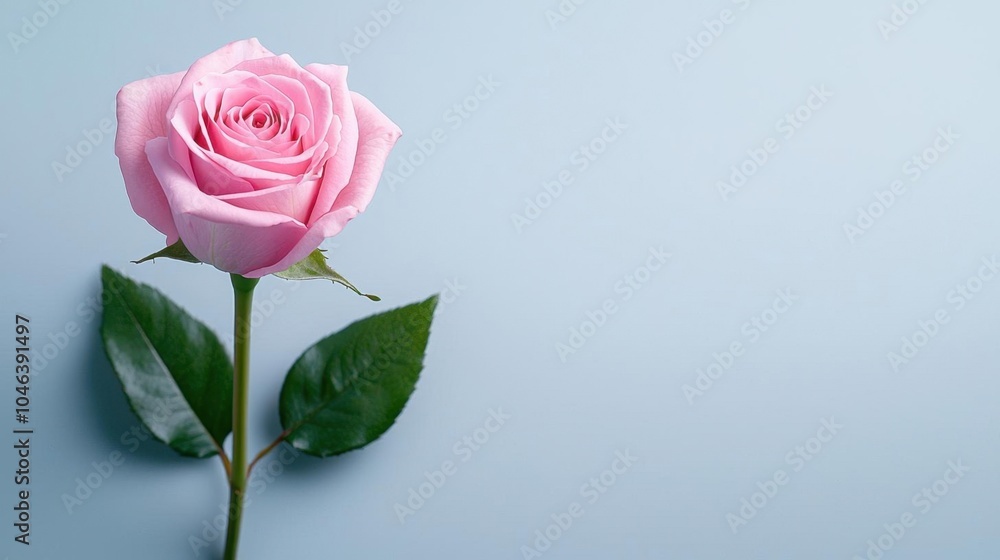 A photostock of a blooming pink rose on a white background, emphasizing beauty, romance, or gardening. A photostock of a blooming pink rose on a white background, emphasizing beauty, romance, or gardening.
